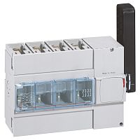 Выключатель-разъединитель DPX-IS 250 - с дистанционным отключением - 100 A - 4П - рукоятка справа | код 026645 |  Legrand